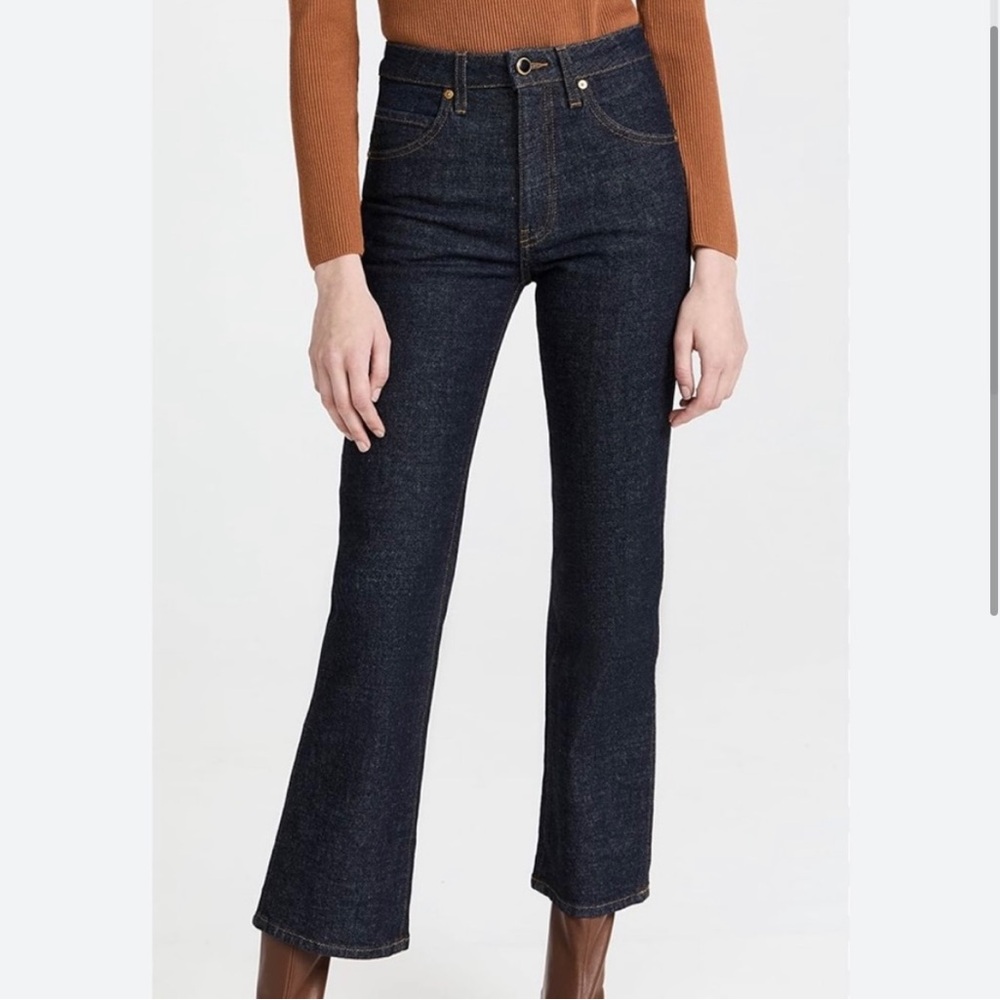 Khaite Dark Blue Vivian Jeans 28